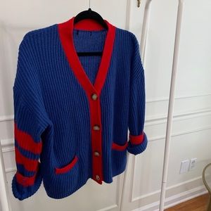 Retro Varsity Inspired Sweater